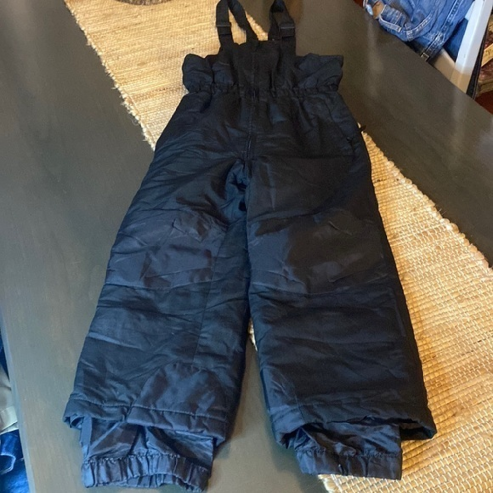 Minus Zero Black Skin/Snow Front Zip BibOveralls Size Small‎
